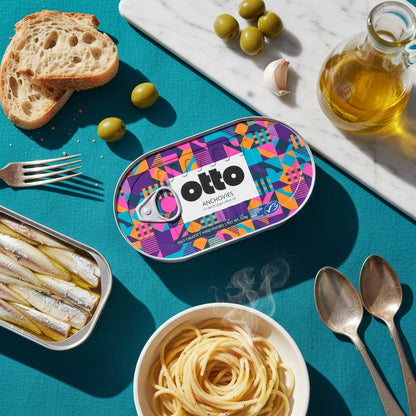 White Anchovies in Extra Virgin Olive Oil