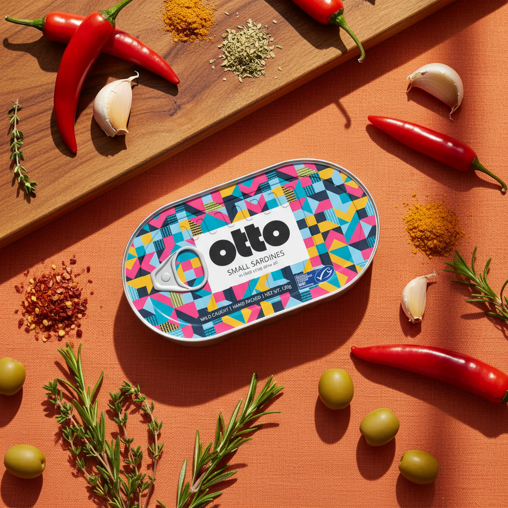 Small Sardines with Chilli Crisp Olive Oil